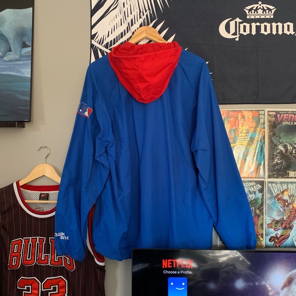 Vintage 1991 Chalk Line Toronto Blue Jays All Star Game Jacket - Picture 6 of 9